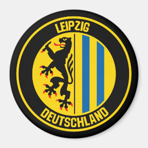 Imán Leipzig Round Emblem