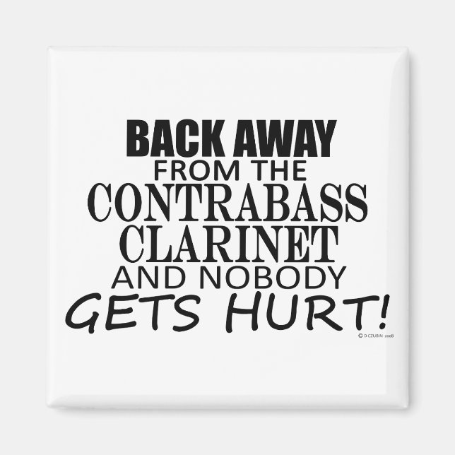 Imán Lejos del Clarinet Contrabass (Frente)