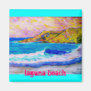 Imán lema de la playa de Laguna