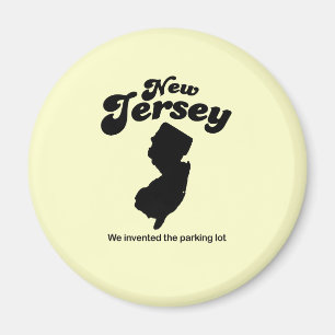 Imán Lema de New Jersey - inventamos el estacionamiento