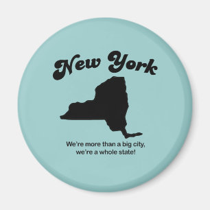 Imán Lema de Nueva York - un estado entero