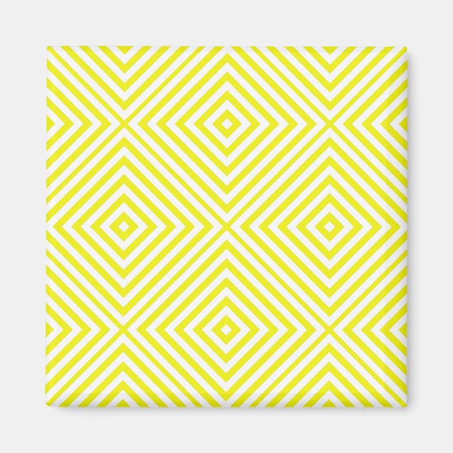 Imán Lemon Diamond Chevron (Frente)