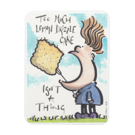 Imán Lemon Drizzle Cake Magnet