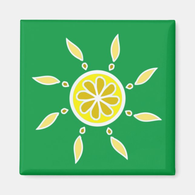 Imán Lemon Fresh Sunshine (Frente)