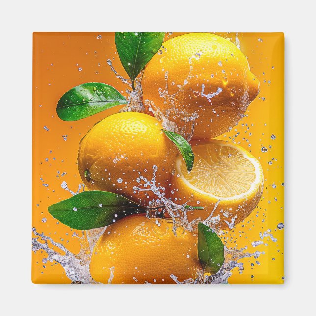 Imán Lemon Splash (Frente)