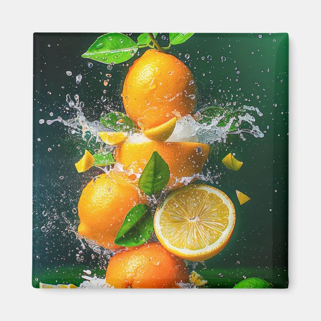 Imán Lemon Splash (Frente)