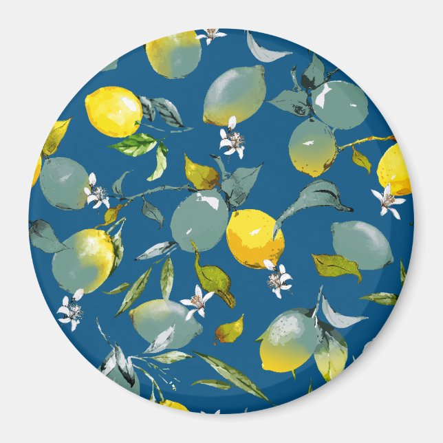 Imán Lemones acuarelas 29 (Frente)