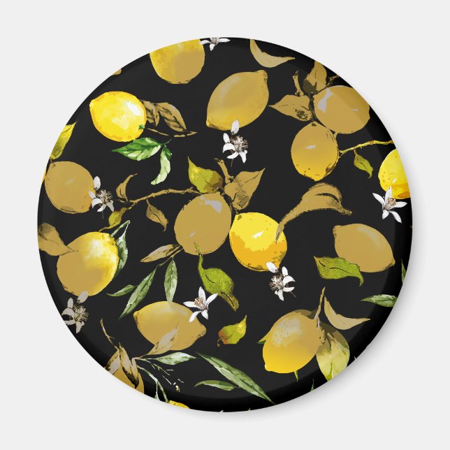 Imán Lemones acuarelas 31 (Frente)