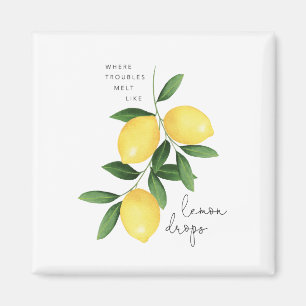 IMÁN LEMONES DE COLOR DE AGUA