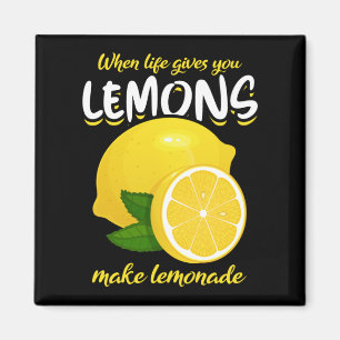 Imán Lemones divertidos dicen hacer Lemonade