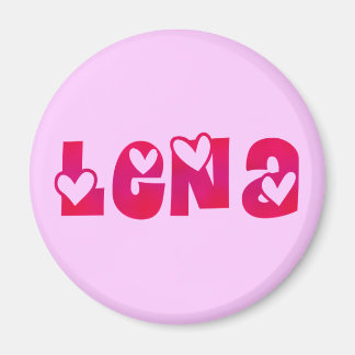 Imán Lena en los corazones