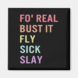 Imán Lenguaje de Rótulo para busto real it ASL argot so