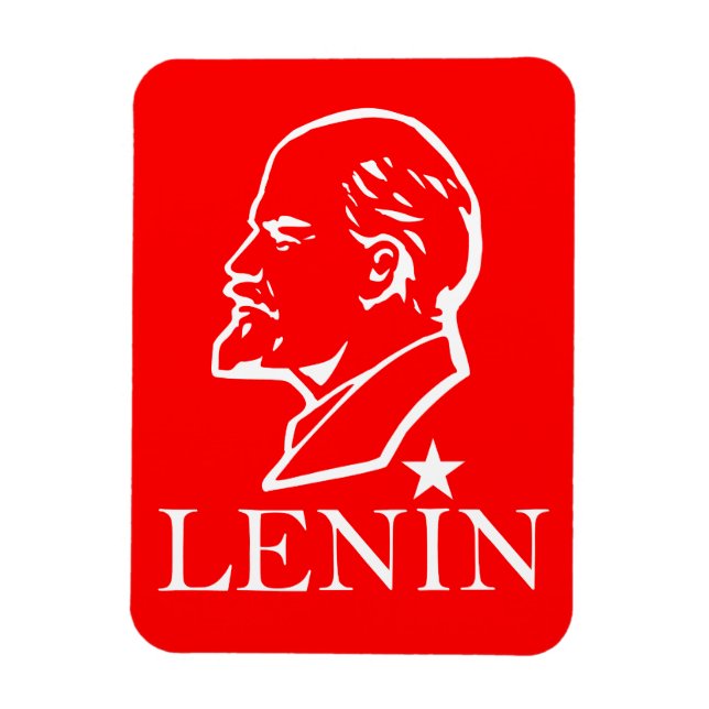 Imán Lenin, URSS, CCCP, Unión Soviética, Comunismo (Vertical)