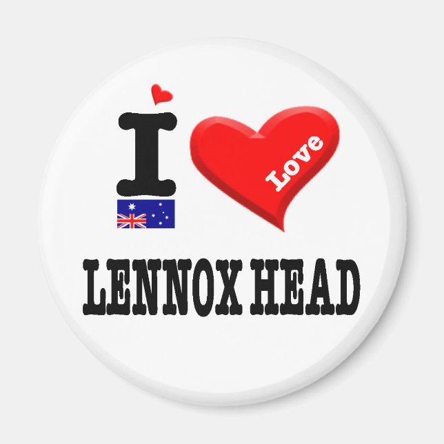 Imán LENNOX HEAD - Amo (Frente)