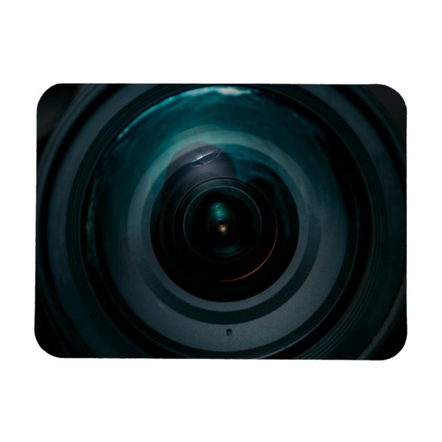 Imán Lente de cámara vintage (Horizontal)