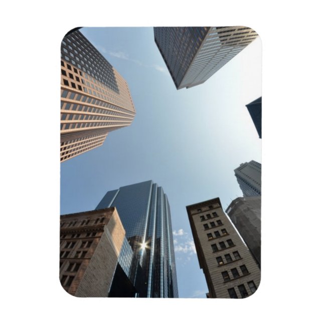 Imán Lente de ojos de pez de la construcción, Boston, E (Vertical)