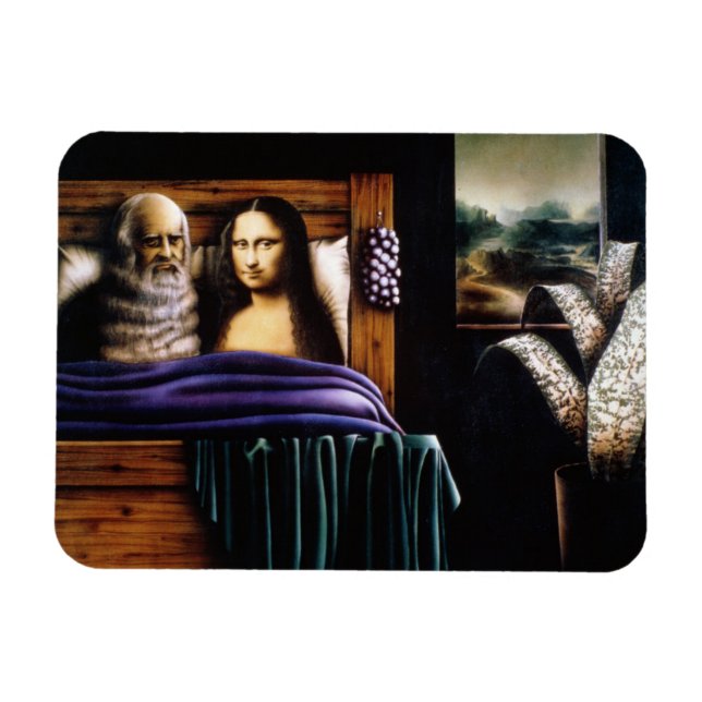 Imán Leo y Mona (Horizontal)