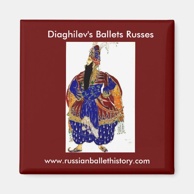 Imán Leon Bakst Magnet (Frente)