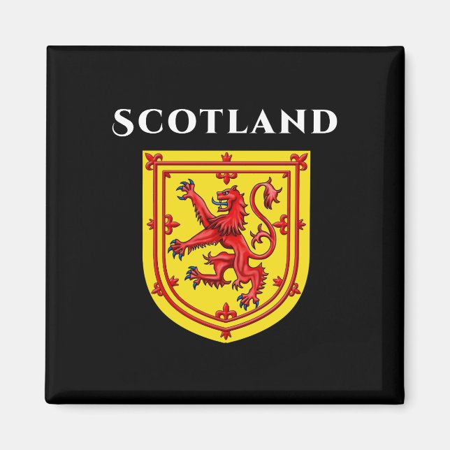 Imán León de Escocia Rampant (Frente)