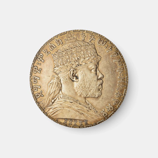 Imán León de Judá Jah Ejército Menelik II Rasta Raíces (Frente)