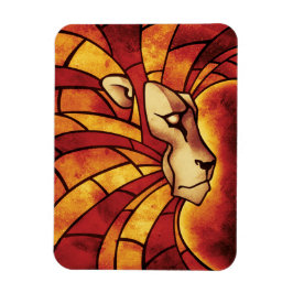 Imán León de Judá - Rastafara - Reggae Rasta Magnet