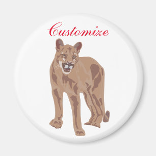 Imán León de la montaña Cougar Puma Thunder_Cove