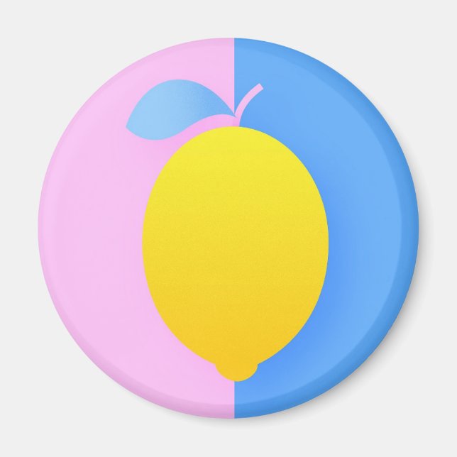 Imán León de Pop Art (Frente)