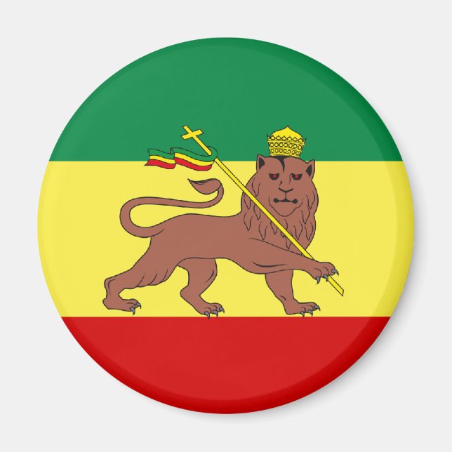 Imán León de rasta reggae de Judá (Frente)
