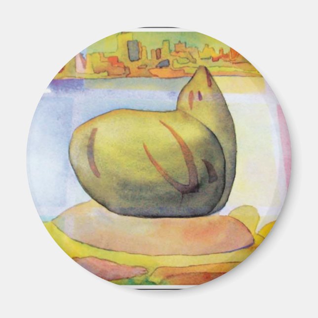 Imán León de Sausalito (Frente)