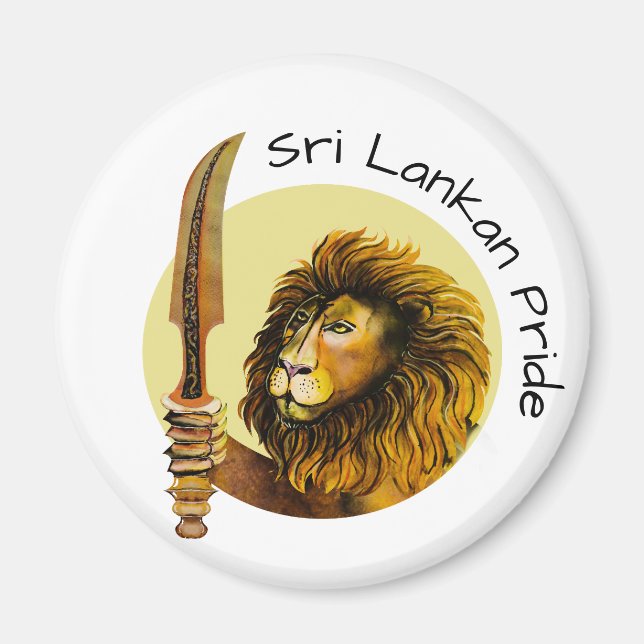 Imán León de Sri Lanka (Frente)
