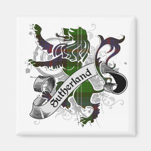 Imán León del tartán de Sutherland