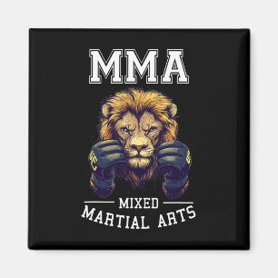 Imán León Mma fuerte - Lucha en jaula de boxeo tailandé