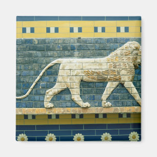 Imán León que representa Ishtar