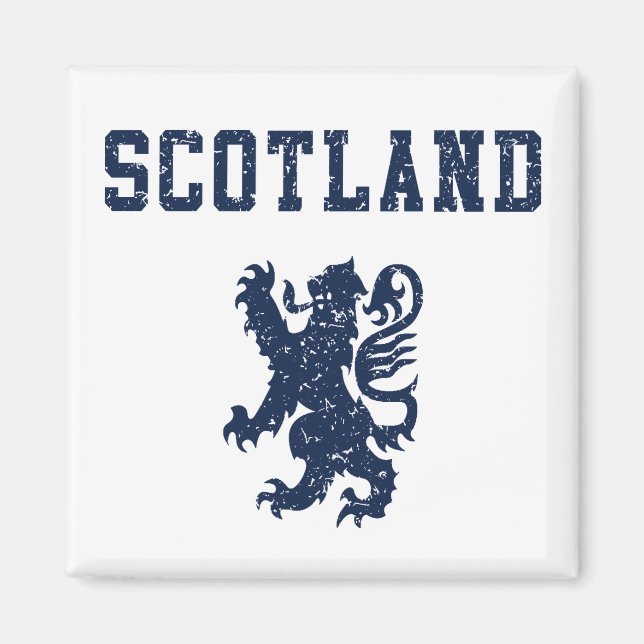 Imán León Rampante de Escocia (Frente)
