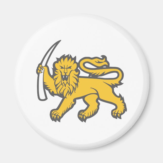 Imán León Rodesiano (Frente)