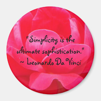 Imán Leonardo Da Vinci Cita Magnet