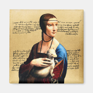 Imán Leonardo da Vinci Lady con Ermine