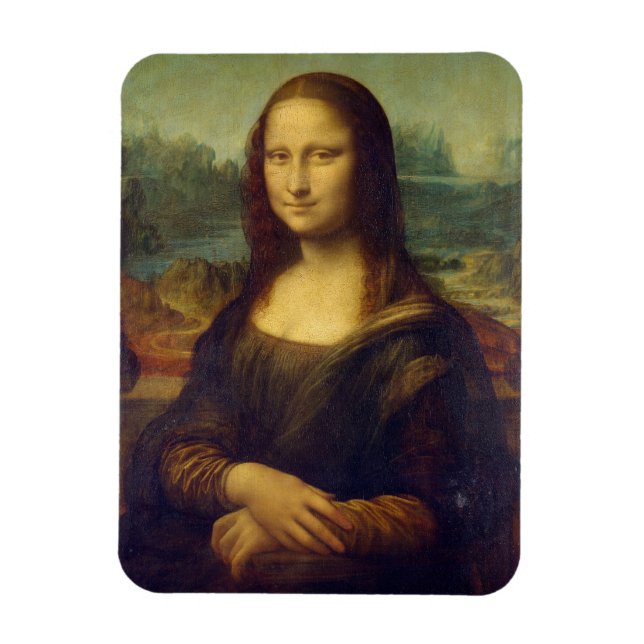 Imán Leonardo Da Vinci, Mona Lisa, La Gioconda (Vertical)