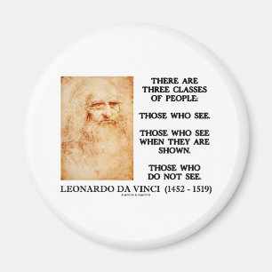 Imán Leonardo da Vinci tres clases de cita de la gente