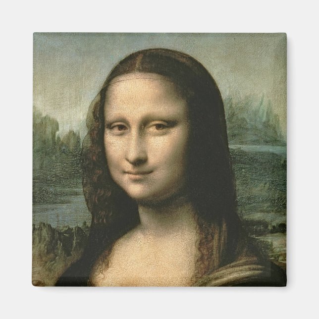 Imán Leonardo Vinci | Mona Lisa, c.1503-6 (Frente)