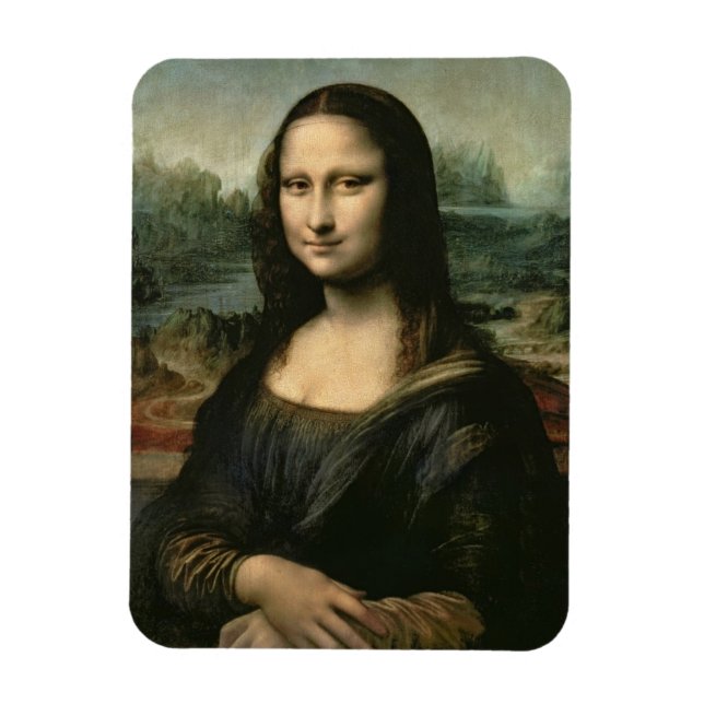 Imán Leonardo Vinci | Mona Lisa, c.1503-6 (Vertical)