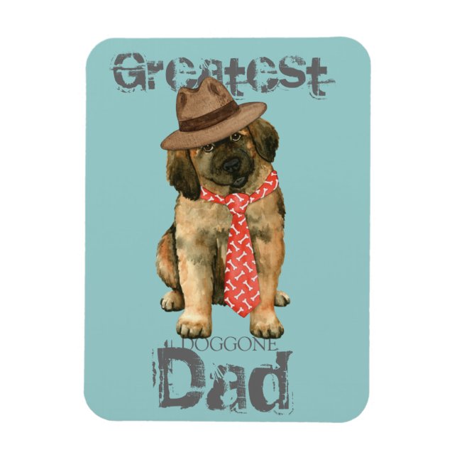 Imán Leonberger Dad (Vertical)