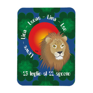 Imán Leone 23 luglio al 22 Premium Flexi Magnet