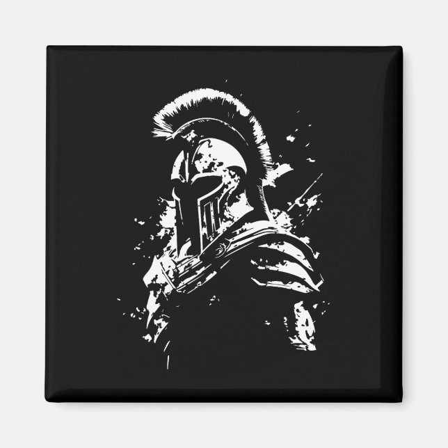 Imán Leonidas Spartan Helmet Gym Sparta Formación Grieg (Frente)