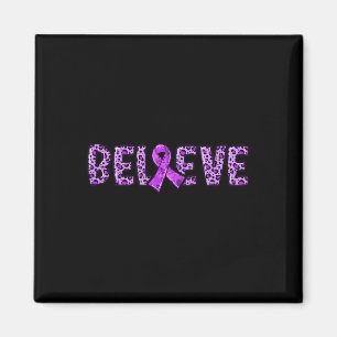 Imán Leopard - Créanlo de apoyo a la cinta morada