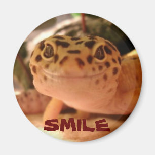 Imán Leopard Gecko Smile Magnet