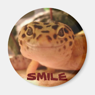 Imán Leopard Gecko Smile Magnet
