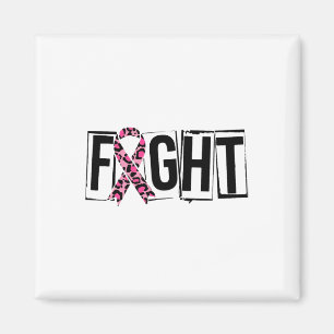 Imán Leopard Ribbon lucha contra el cáncer de mama