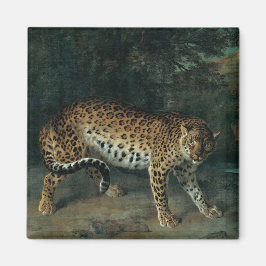 Imán Leopardess (por Jean-Baptiste Oudry)
