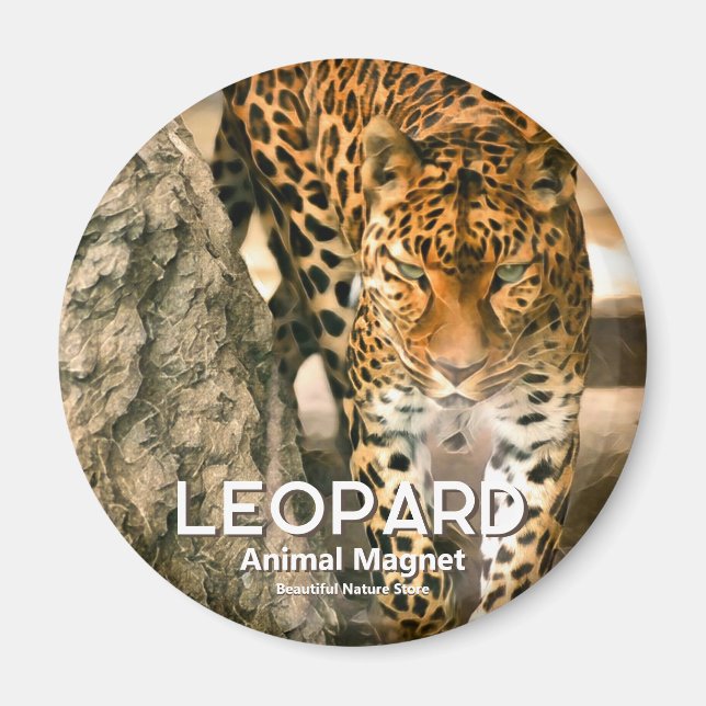 Imán Leopardo (Frente)